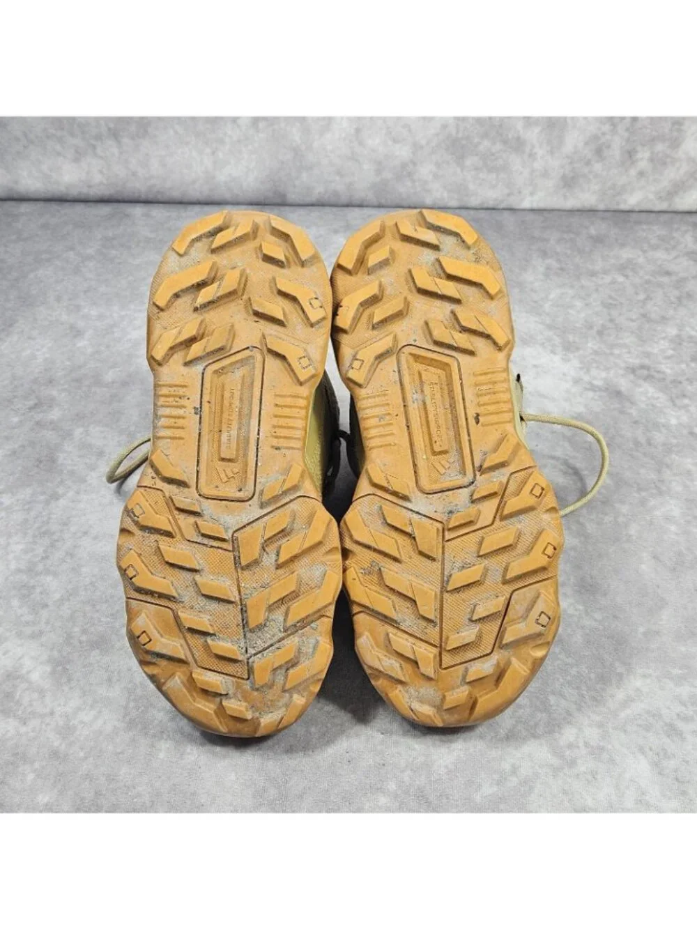 Adidas Terrex Hiking Boots Tan Trail Outdoor Shoes Women 7 Lace Up